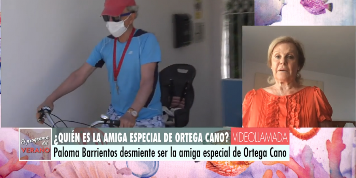 Paloma Barrientos 'estalla' y aclara qué tipo de relación tiene con Ortega Cano