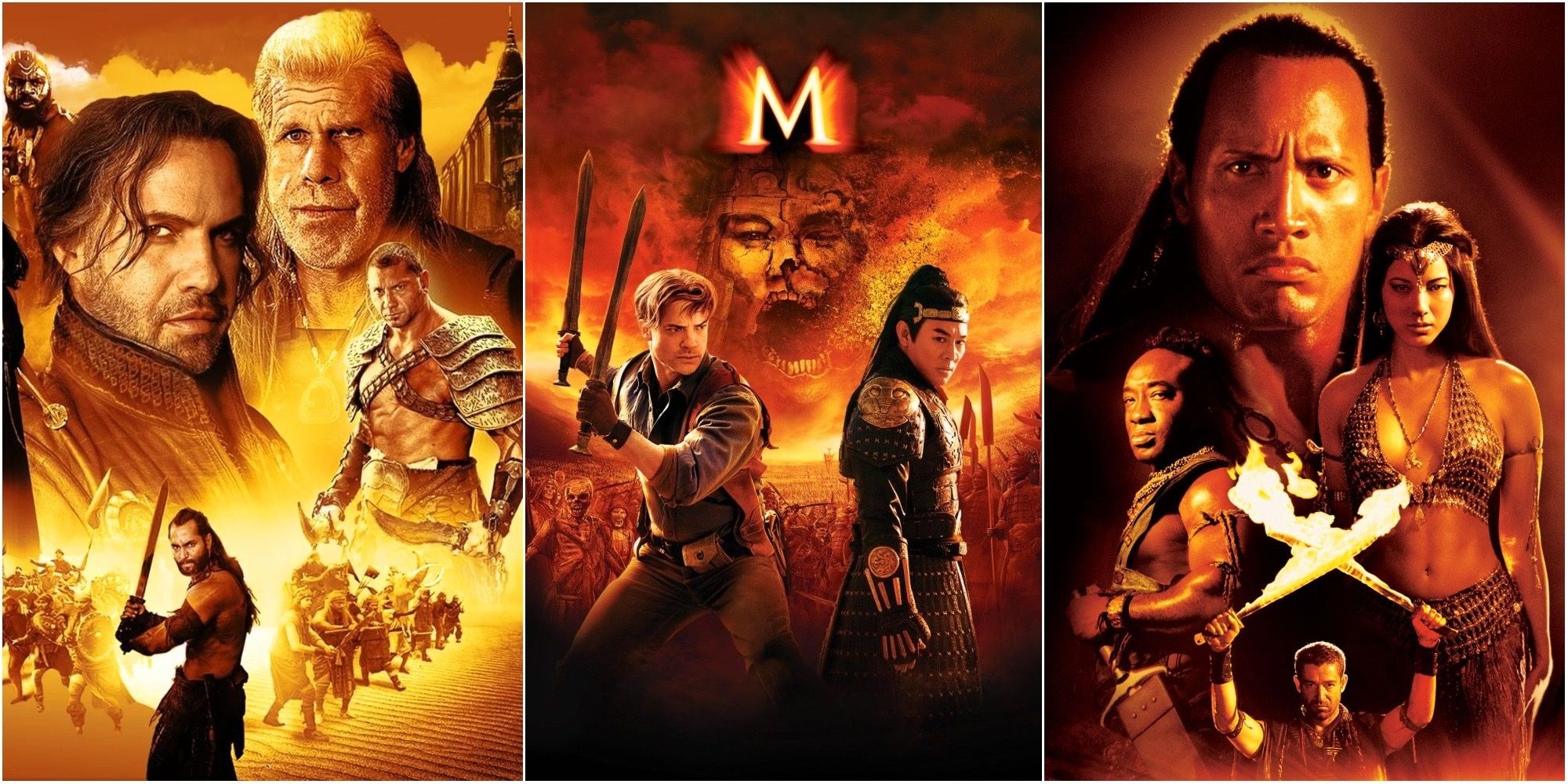 Películas de La Momia y el Rey Escorpión en orden (estreno y cronológico)