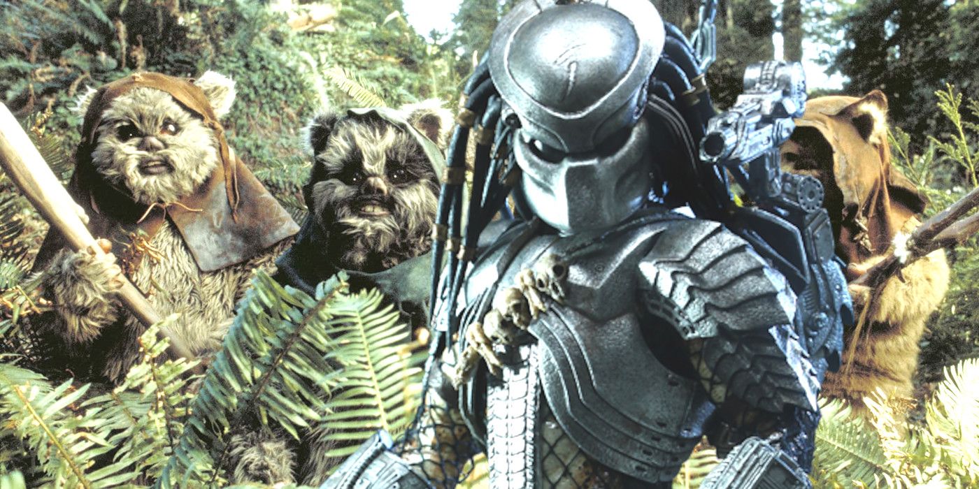 Predator Hunts Ewoks en Perfect Star Wars Crossover Video Edit