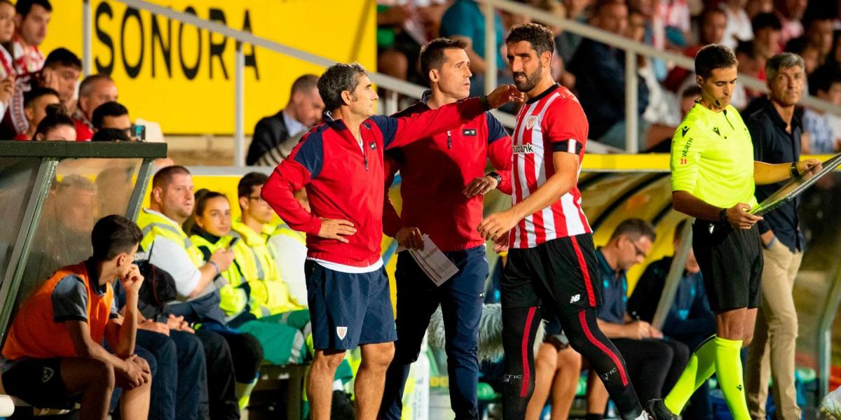 Raúl García y Yeray son duda para el estreno liguero