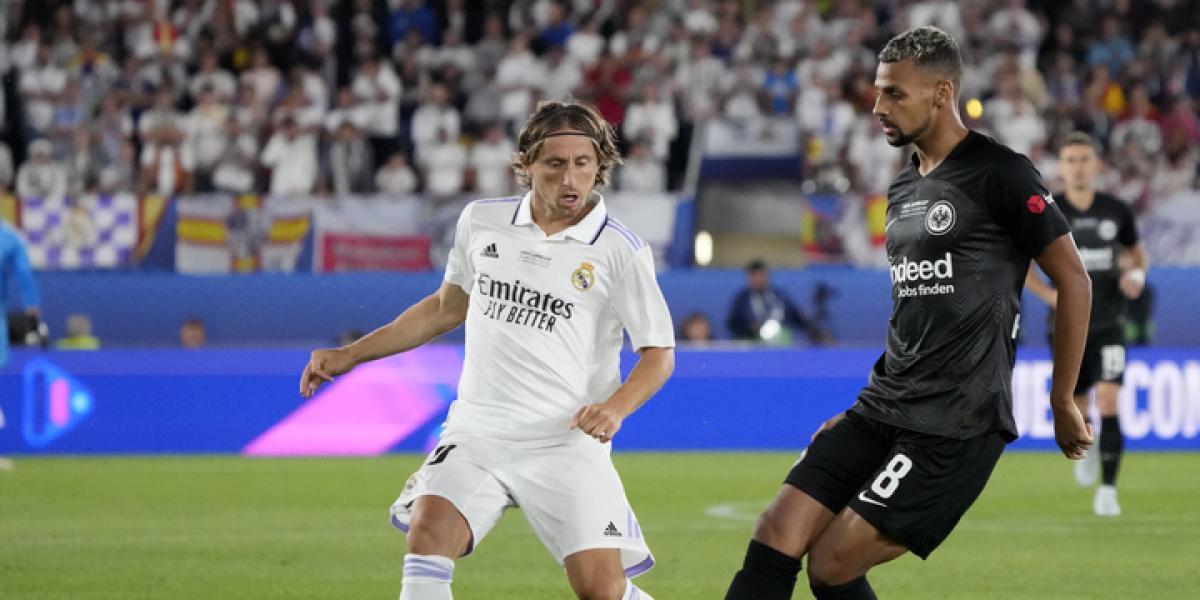 Real Madrid - Eintracht, en directo | Supercopa de Europa 2022 de fútbol, ahora en juego