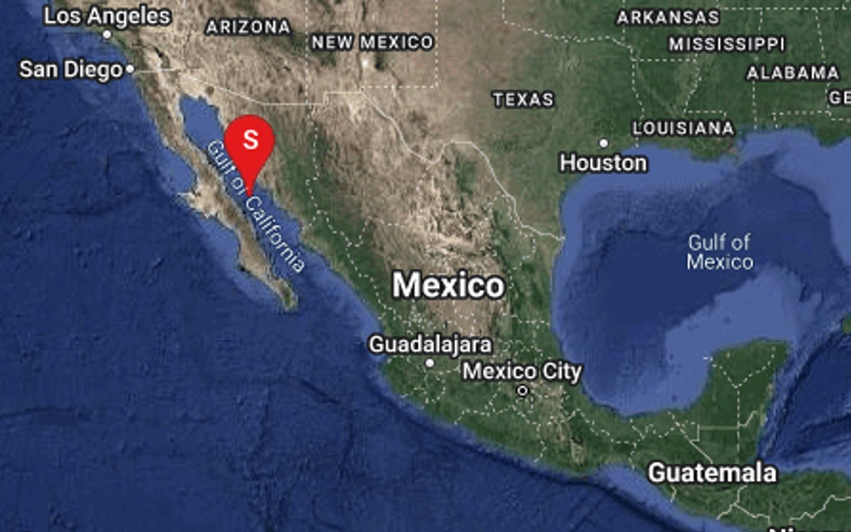 Reportan sismo de magnitud 5.0 en San Rosalía, Baja California Sur