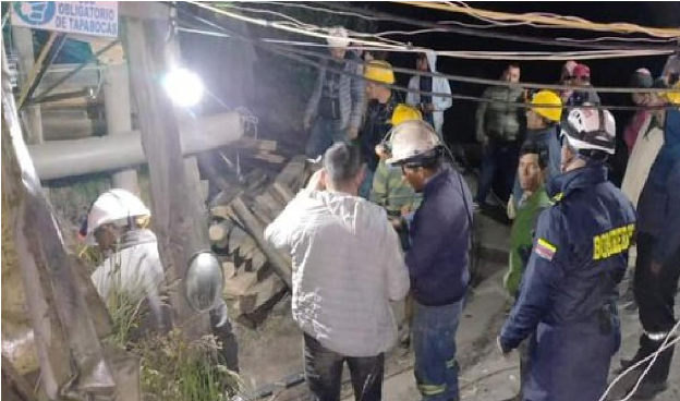 Rescatan sanos y salvos a nueve mineros atrapados en mina de carbón…en Perú