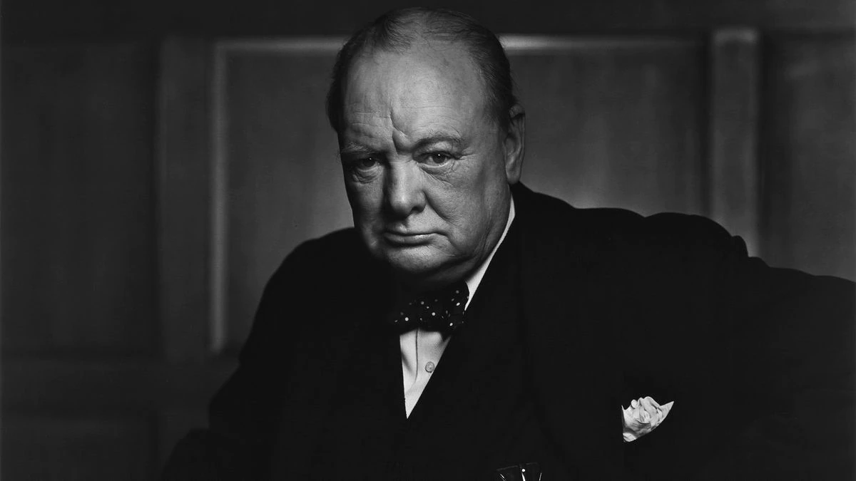 Robado en Canadá el retrato más icónico de Winston Churchill