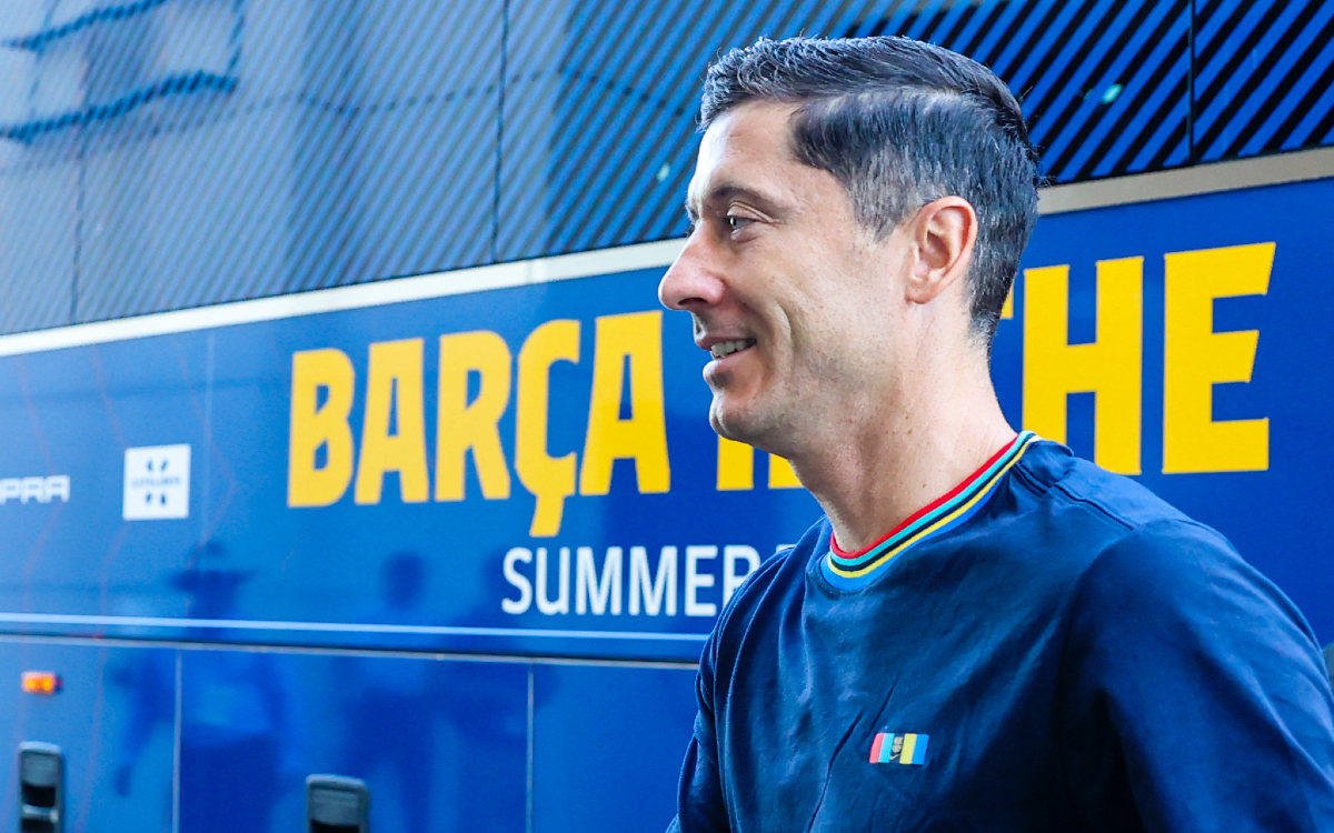 Robert Lewandowski será presentado con el Barcelona este viernes | Tuit
