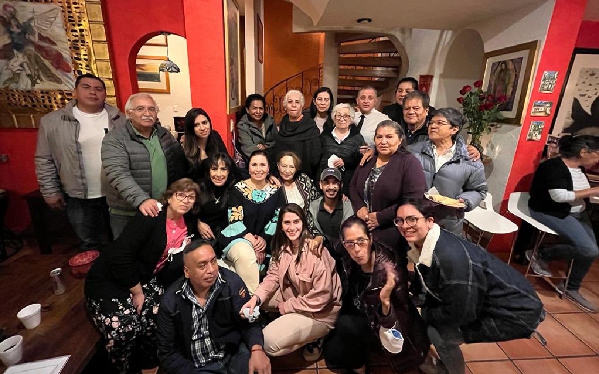 Rosario Robles celebra su libertad con reunión familiar