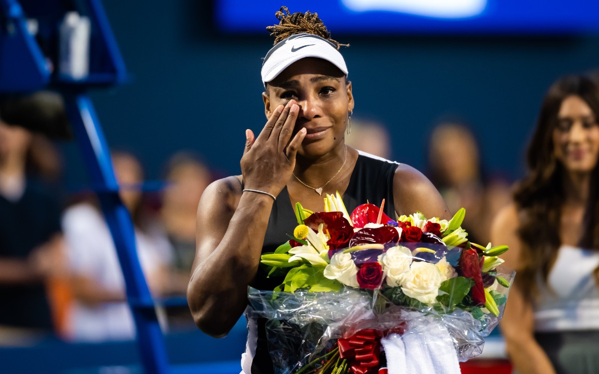 Serena Williams se despide del Masters de Toronto | Video