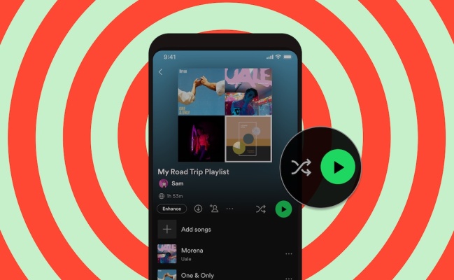 Spotify quiere que los usuarios paguen por los botones ‘Play’ y ‘Shuffle’ separados