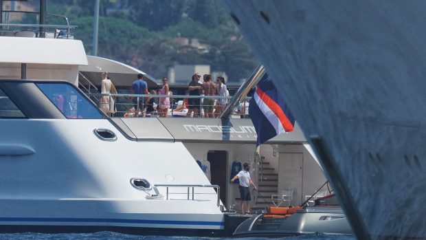 La familia Beckham en Saint Tropez / Gtres