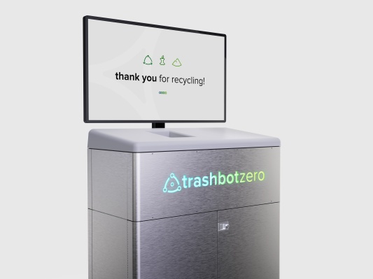 TrashBot utiliza inteligencia artificial para clasificar los materiales reciclables