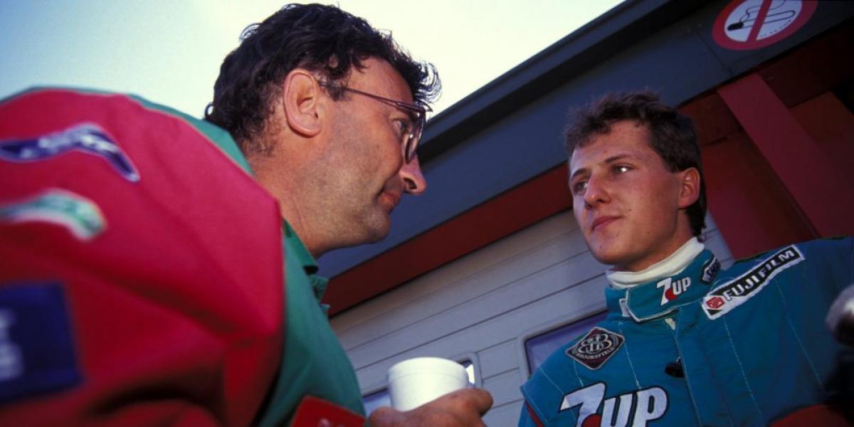 Un taxi, gas pimienta y la cárcel: la rocambolesca historia que llevó a Schumacher a la F1