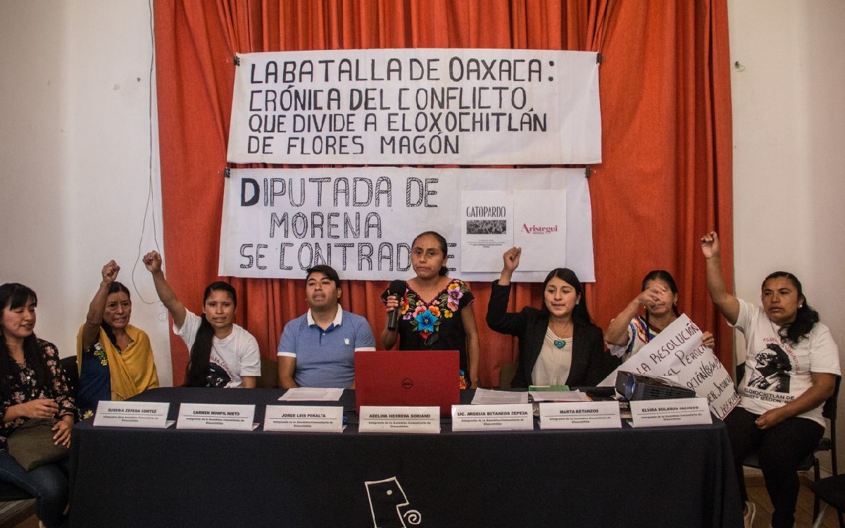 Zaldívar abre la posibilidad para la liberación de los 7 presos de Eloxochitlán