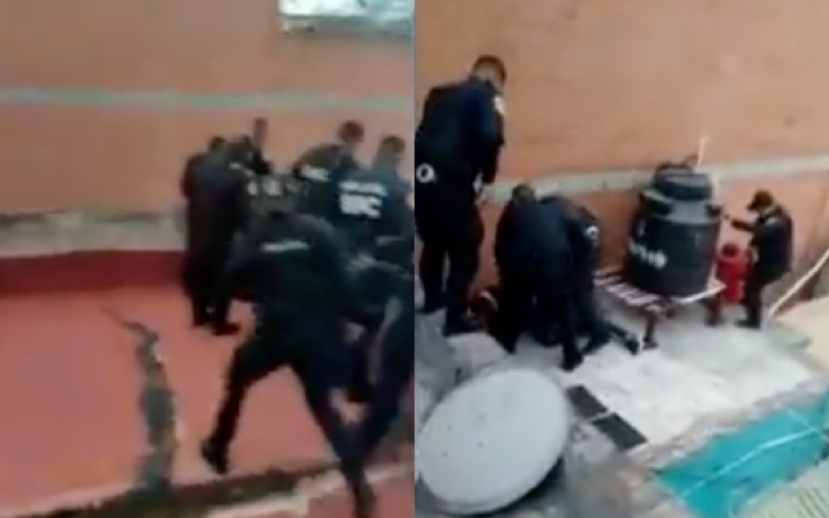 ¡De película! Policías de CDMX persiguen por azoteas a secuestradores | Video