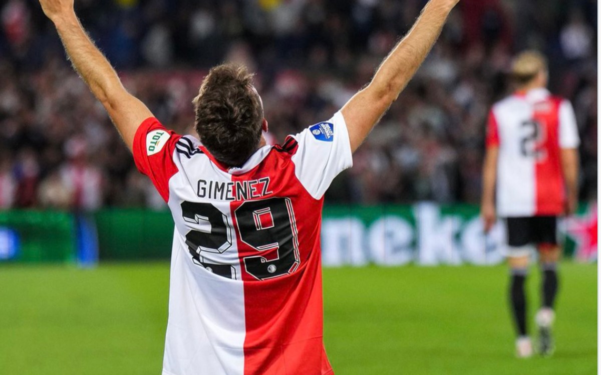 ¡Ya marcó Santiago Giménez con Feyenoord! | Video