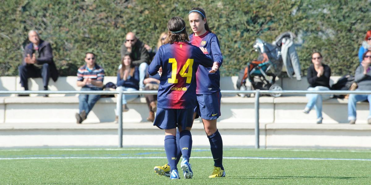 10 años del primer gol de Alexia con el Barça