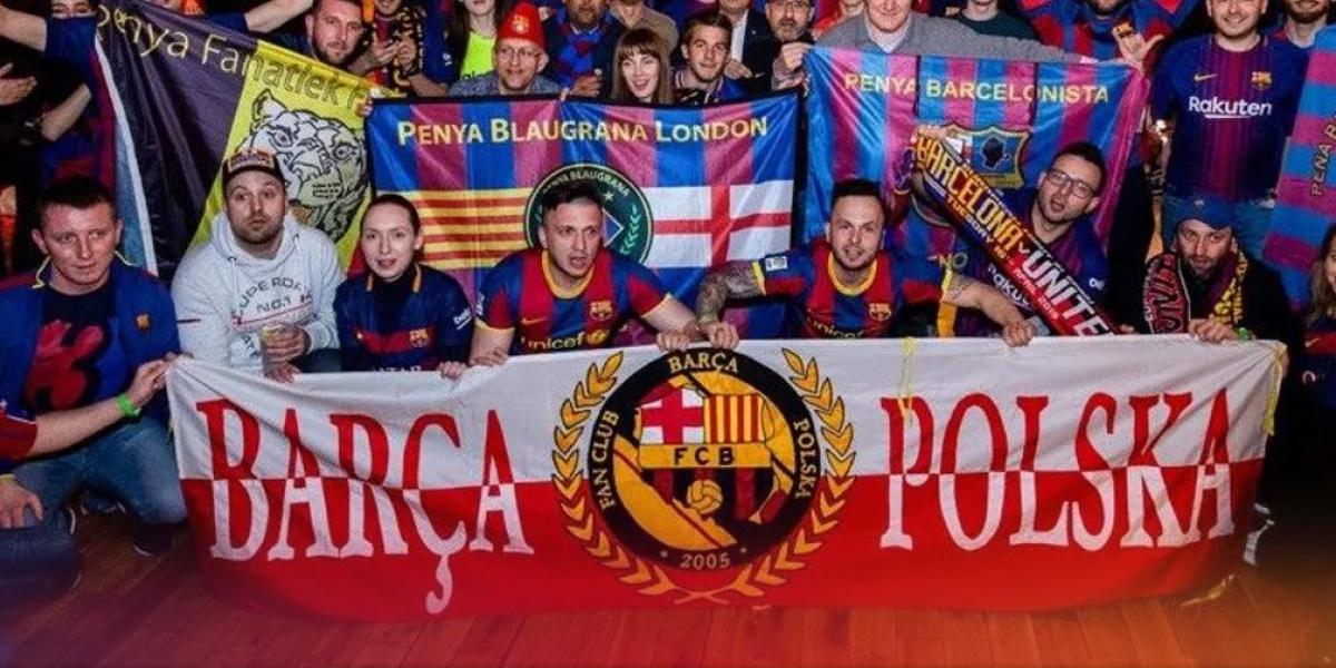 1.407 barcelonistas en el Allianz Arena, con 661 peñistas polacos entre ellos