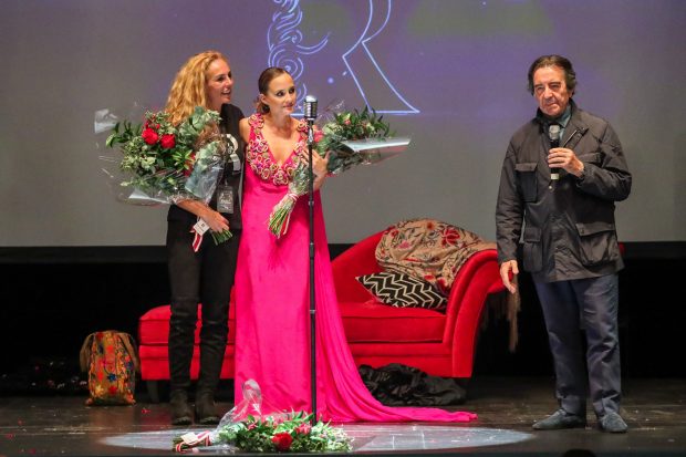 Rocío Carrasco y Anabel Dueñas en el escenario / Gtres