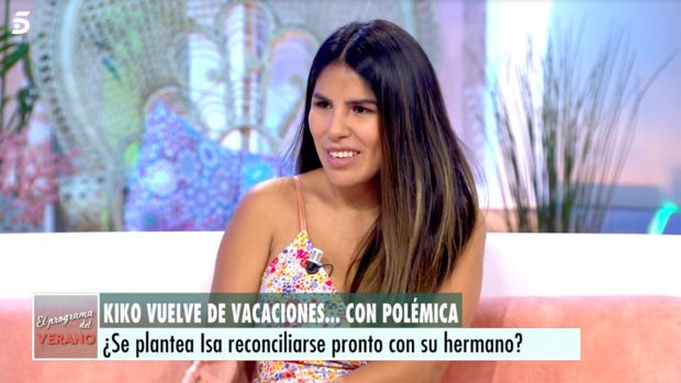 Isa Pantoja en 'El programa del verano' / Telecinco