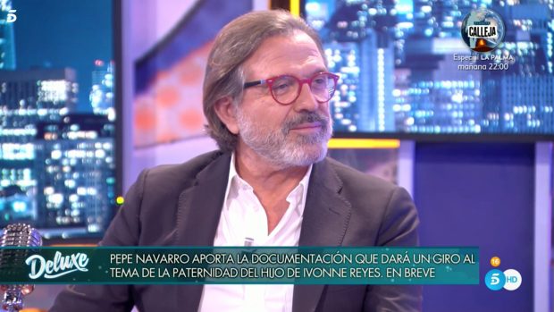 Pepe Navarro en 'Sábado Deluxe' / Telecinco