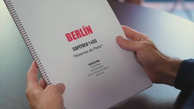 Guión de Netflix de Berlín
