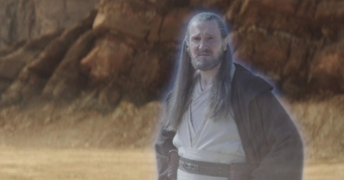 Liam Neeson recuerda su emotivo reencuentro con Ewan McGregor en Obi-Wan Kenobi