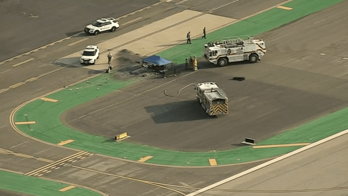Accidente de avioneta en Santa Mónica deja dos muertos