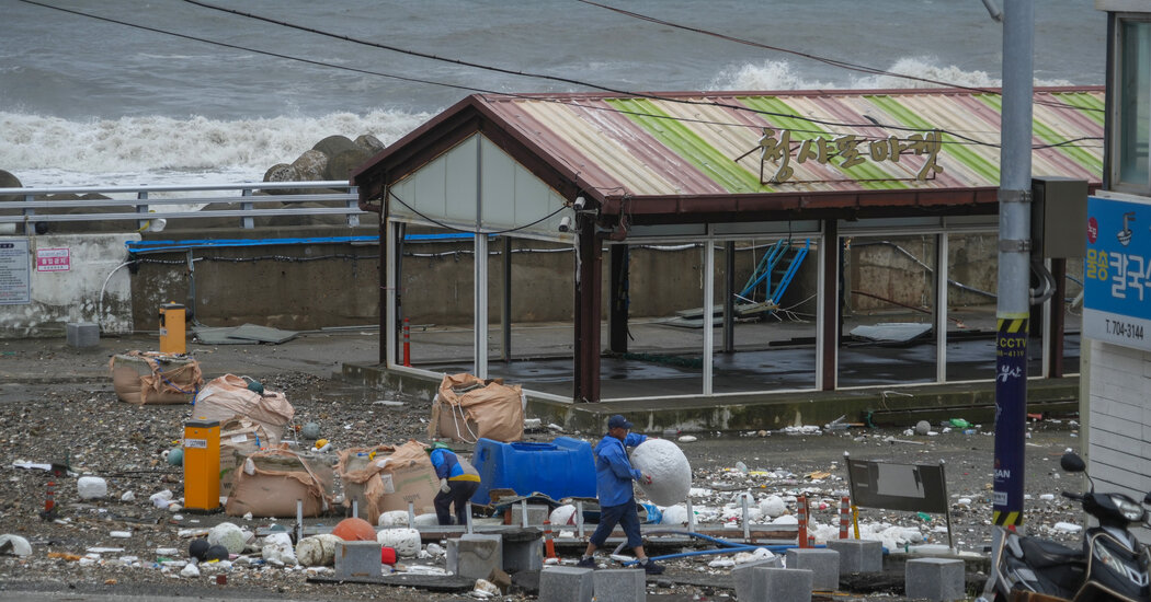 Actualizaciones del tifón Hinnamnor: tormenta récord azota Corea