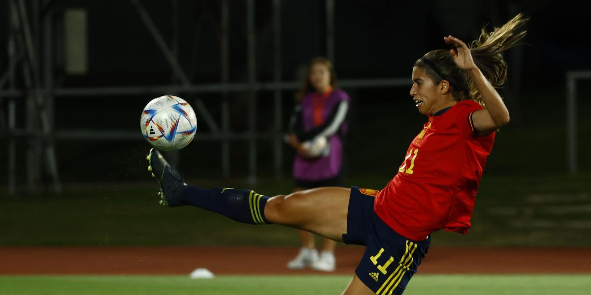 Alba Redondo: "Estos dos goles son positivos para mí"
