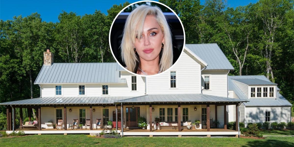 Así es el espectacular rancho de Miley Cyrus en Nashville que vende por 14,5 millones