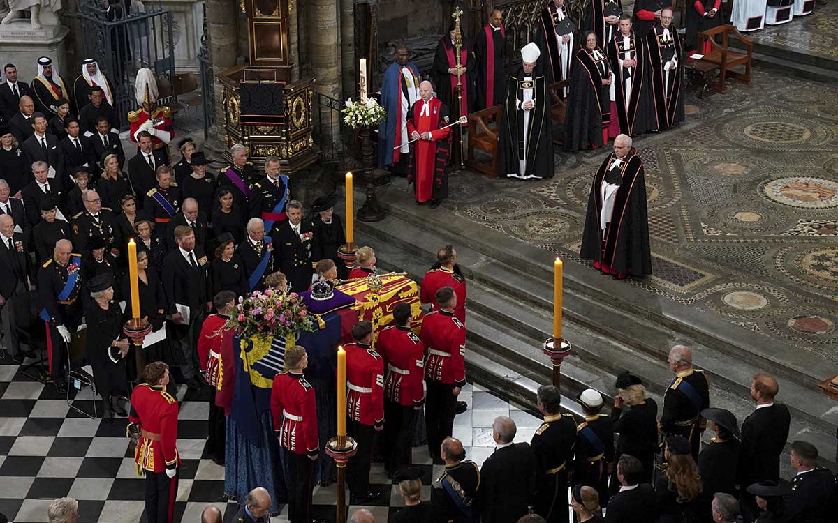 Así fue el funeral de Estado de la reina Isabel II en la Abadía de Westminster