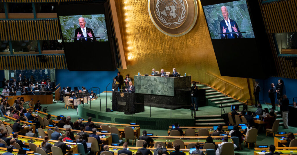 Biden pinta a Rusia como una amenaza para el mundo en discurso ante la ONU