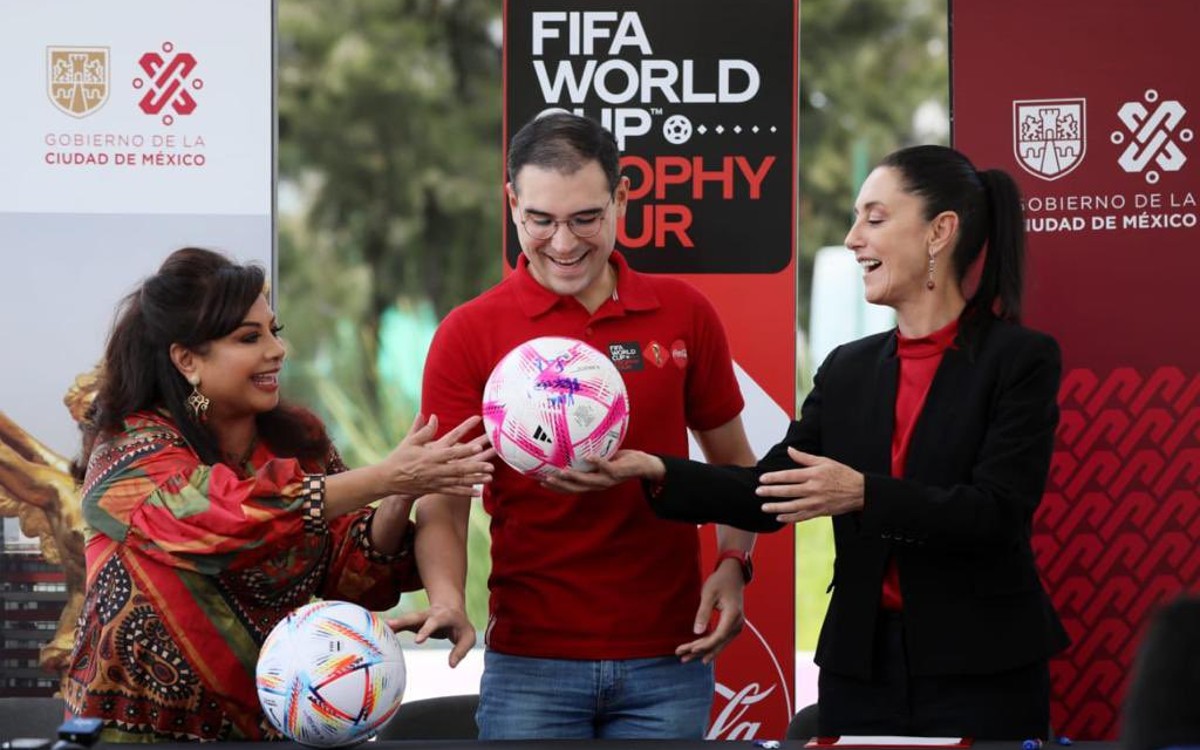 Copa del Mundo visitará Iztapalapa; "Gira de la FIFA dejó de ser fifí": Shienbaum | Video