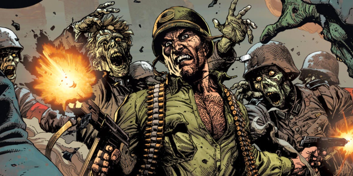 DC Horror presenta: el sargento.  Revisión de Rock vs. The Army of the Dead # 1: No es lo suficientemente maravilloso