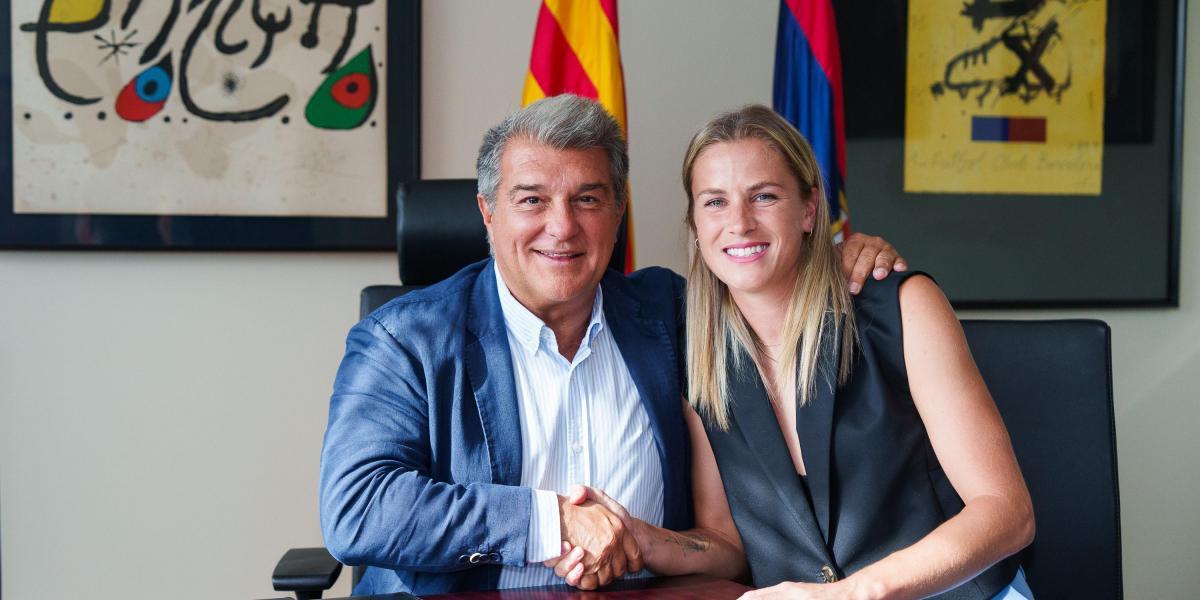 Día de firmas aplazadas con Laporta en el Barça femenino
