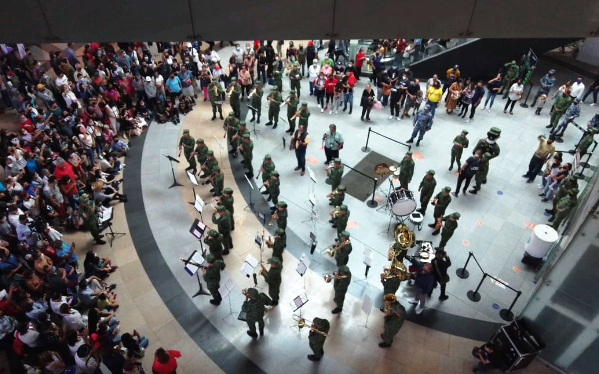 Ejército y Fuerza Aérea Mexicanos realizarán 5 ‘flash mob’ por fiestas patrias