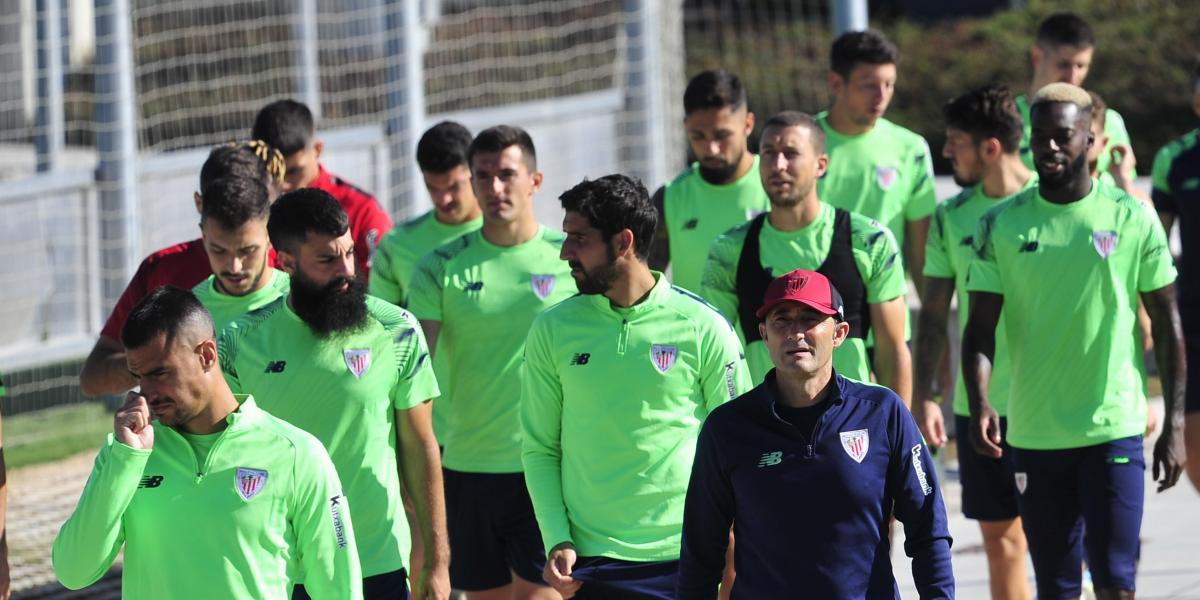 El Athletic regresa al trabajo pendiente de cinco jugadores
