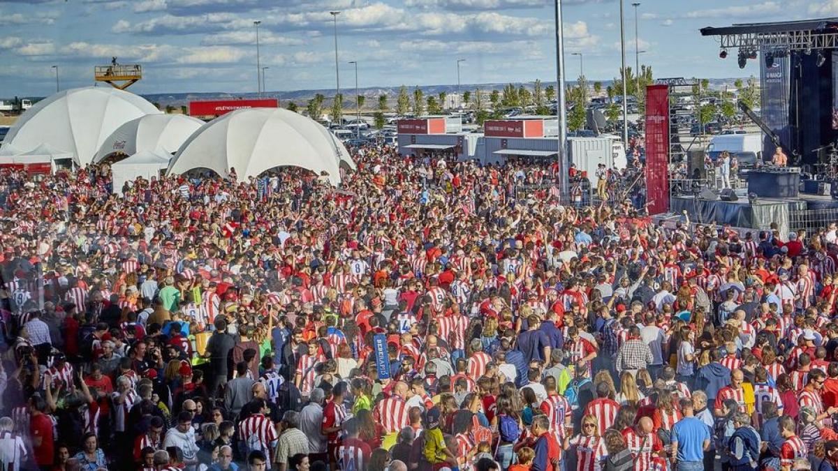 El Atlético ya prepara el 'Día de las Peñas' tras dos años sin poder celebrarlo