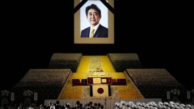 El funeral de Shinzo Abe divide a Japón