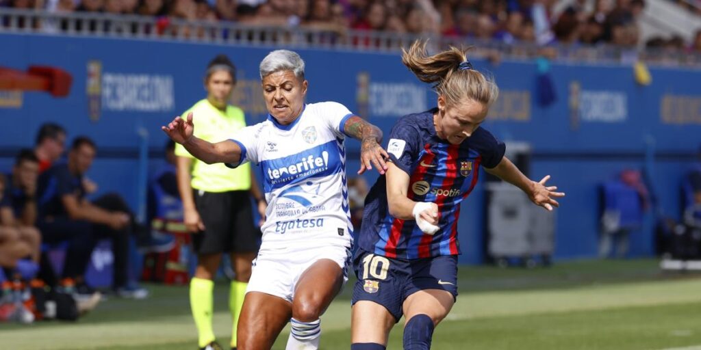 El patrocinio del fútbol femenino se multiplica por tres desde 2019