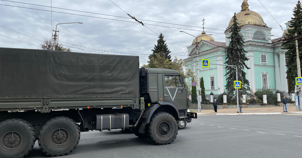 En la ciudad fronteriza rusa de Belgorod, la guerra de Ucrania se siente real