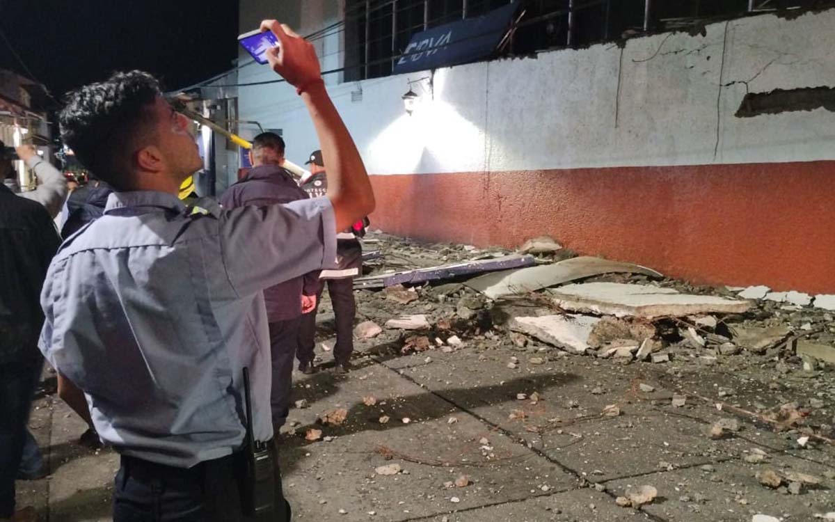 Estos son los reportes de daños en la República tras sismo