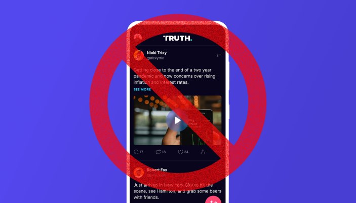 Google bloquea Truth Social de Play Store: ¿será Apple el próximo?