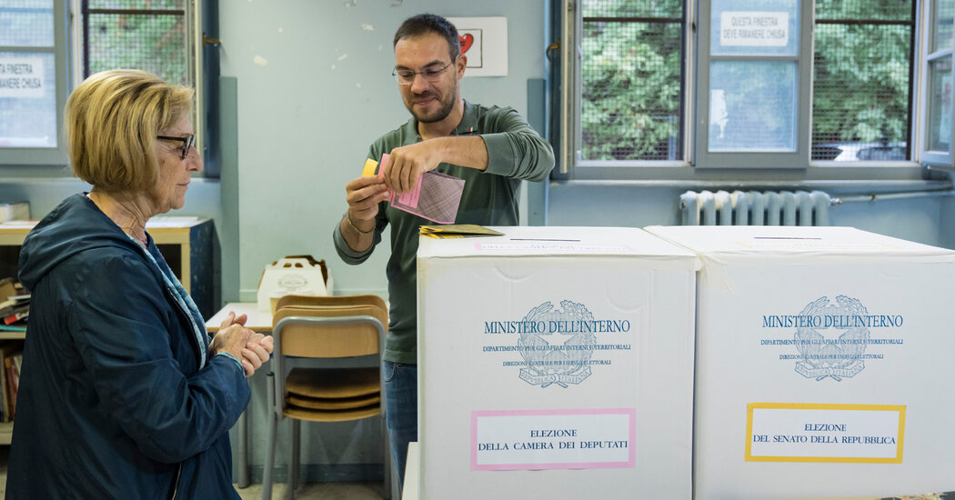 Italia vota en elecciones cruciales para Europa: actualizaciones en vivo