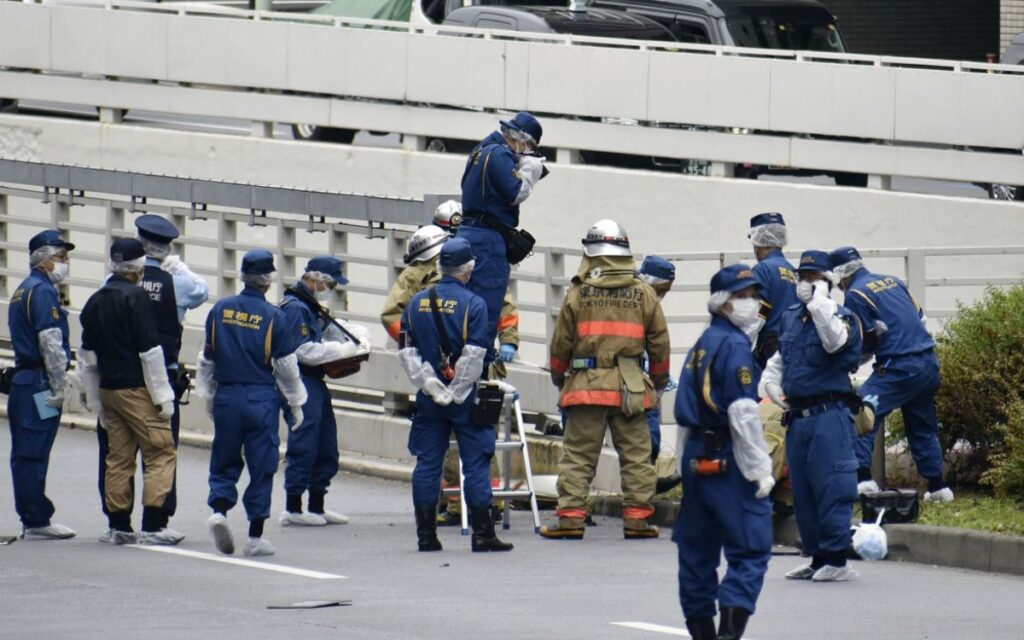 Japón | Hombre se prende fuego en protesta por el funeral de Estado a exprimer ministro Shinzo Abe
