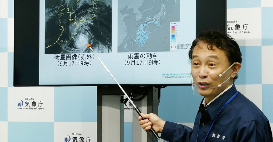 Japón advierte que el 'tifón violento' Nanmadol podría golpear el domingo