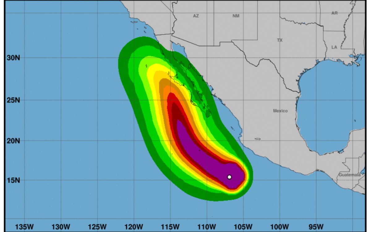 ‘Kay’ se intensificó, ya es huracán categoría 1; ha ocasionado tres muertes