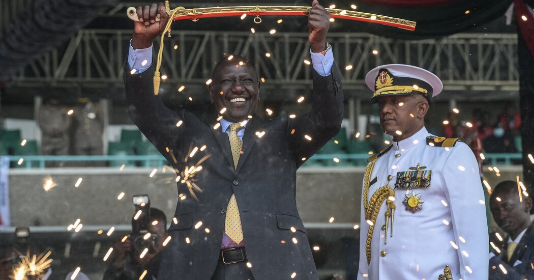 Kenia inaugura a William Ruto como presidente