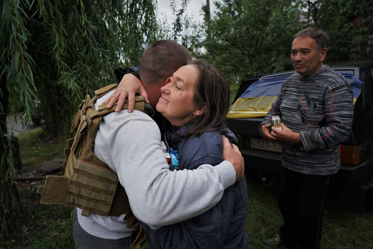 Kupiansk, la Ucrania liberada donde todavía se combate