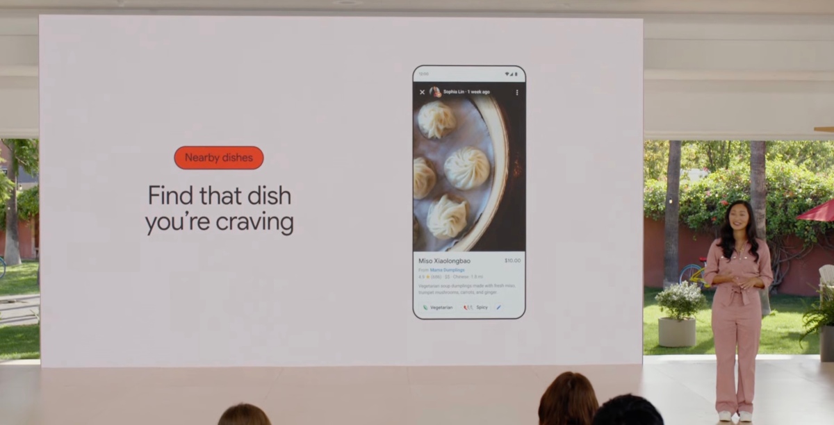 La Búsqueda de Google pronto hará que sea más fácil encontrar el plato exacto que se te antoja
