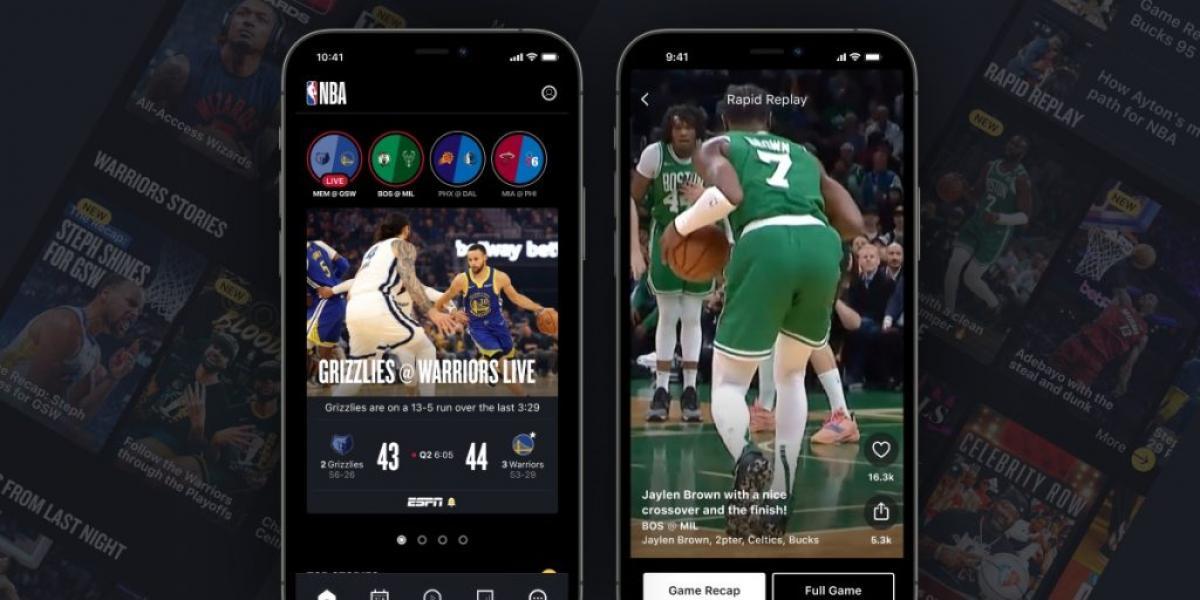 La NBA lanza una versión rediseñada de su aplicación